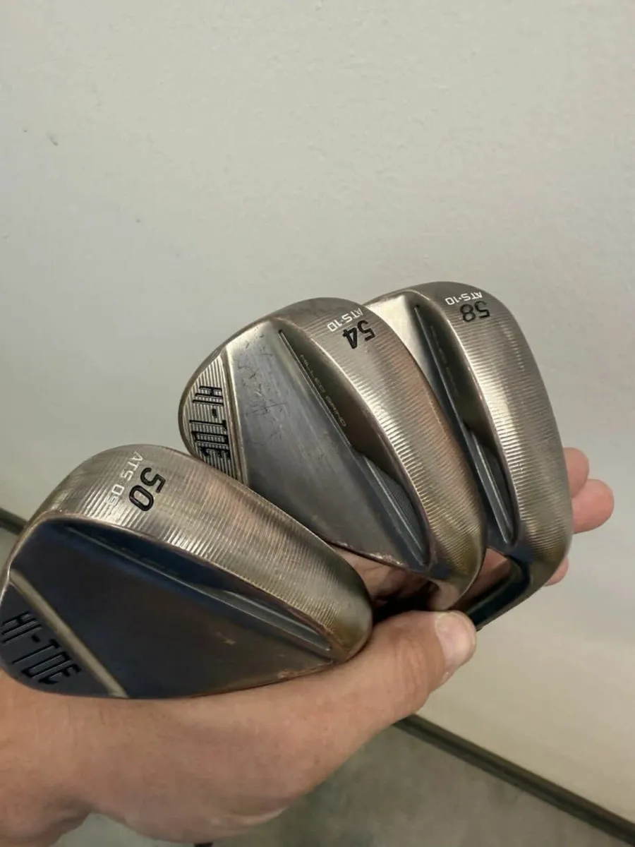 Taylormade Hi-Toe 2025 Wedges 50/54/58 - Image 3
