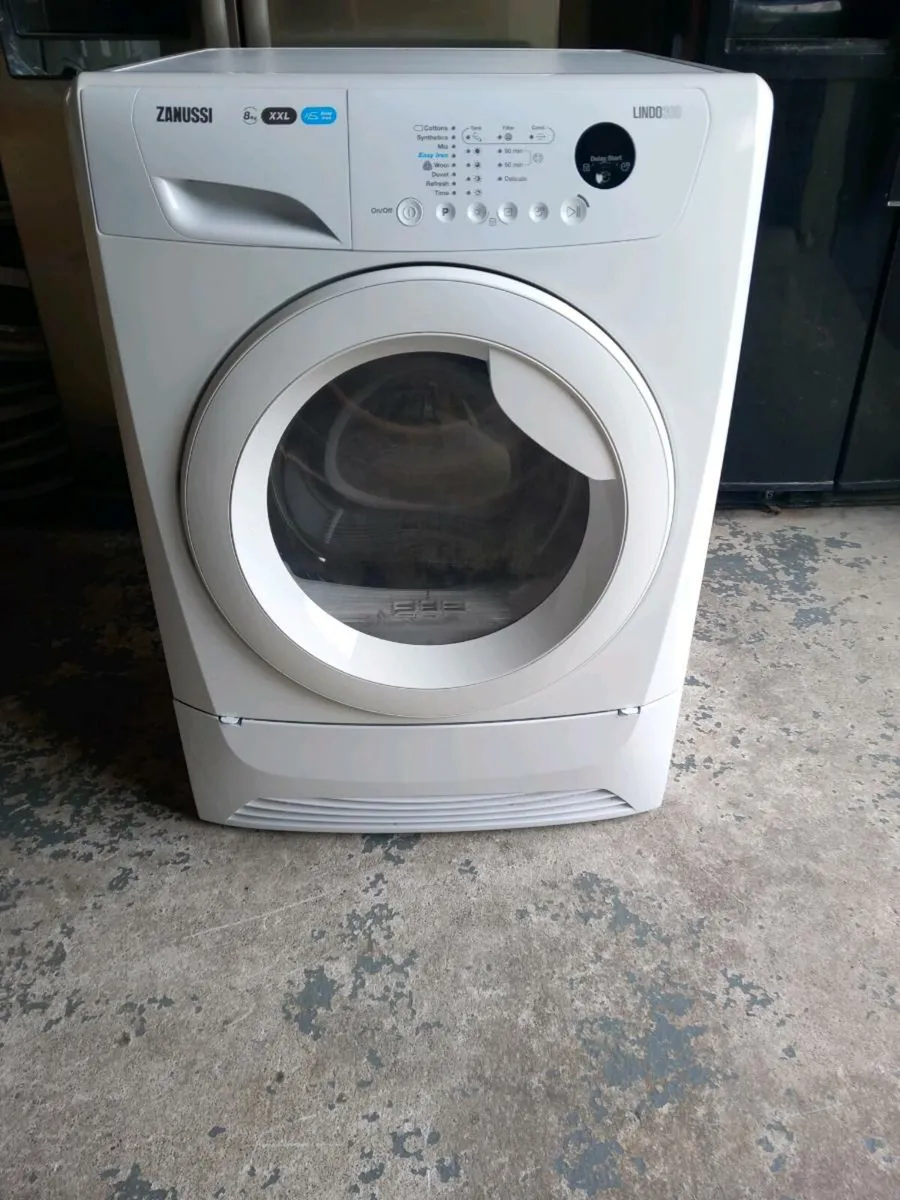 Zanussi 8kg condenser dryer as new - Image 1