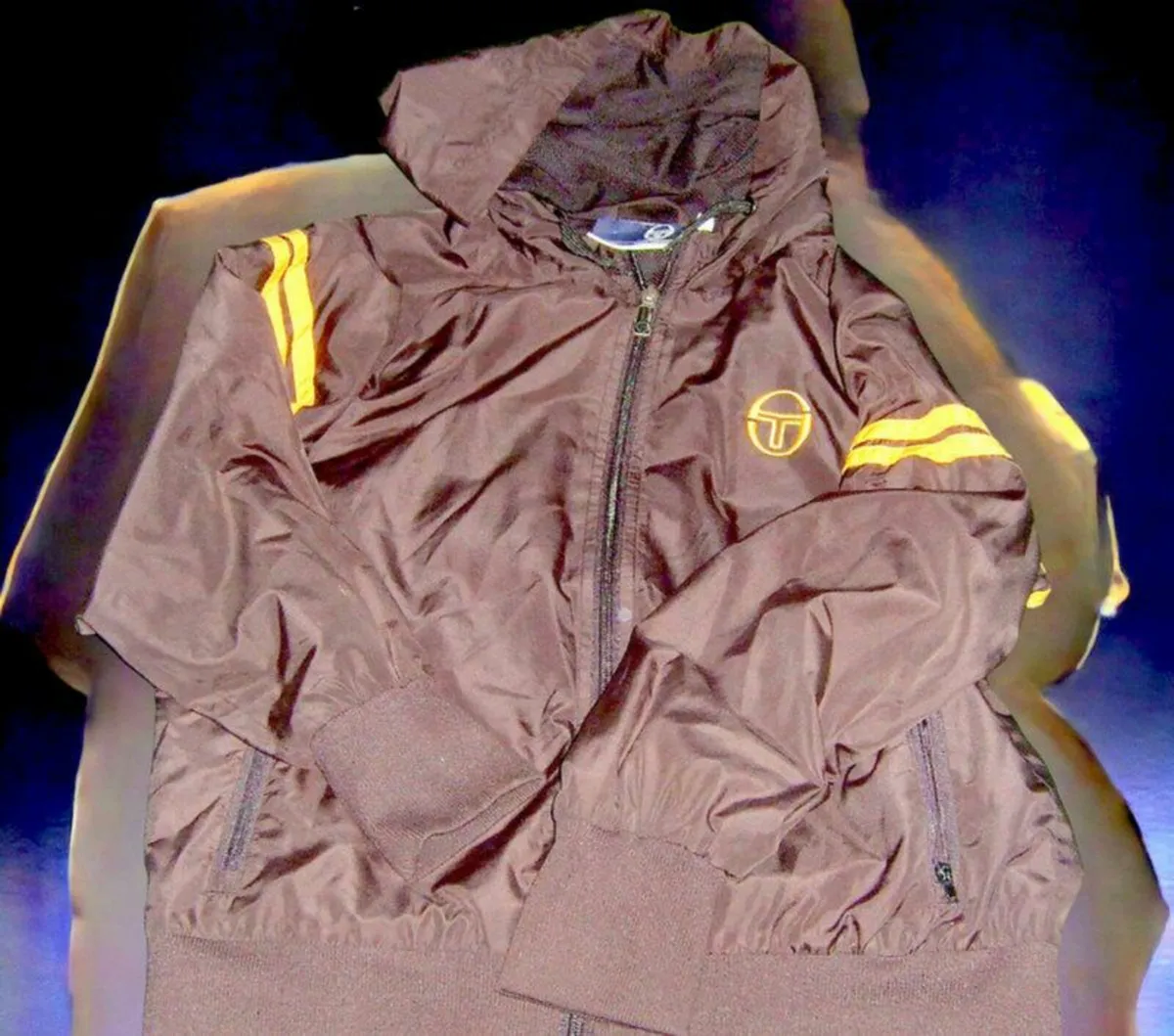 Vintage Authentic Sergio Tacchini Overhead Jacket - Image 2