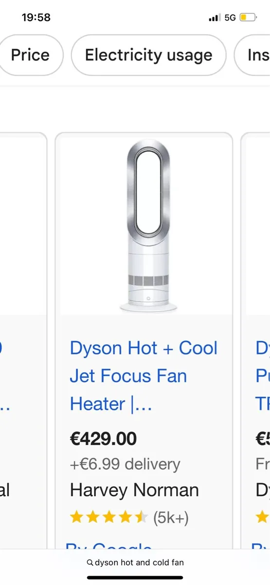 Dyson Hot and Cool Fan