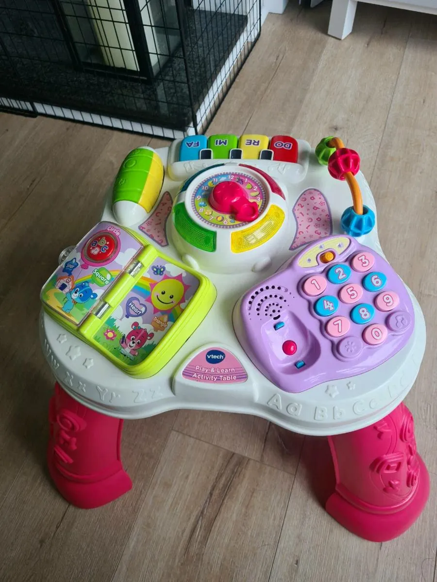 Play and Learn Activity table - Image 1