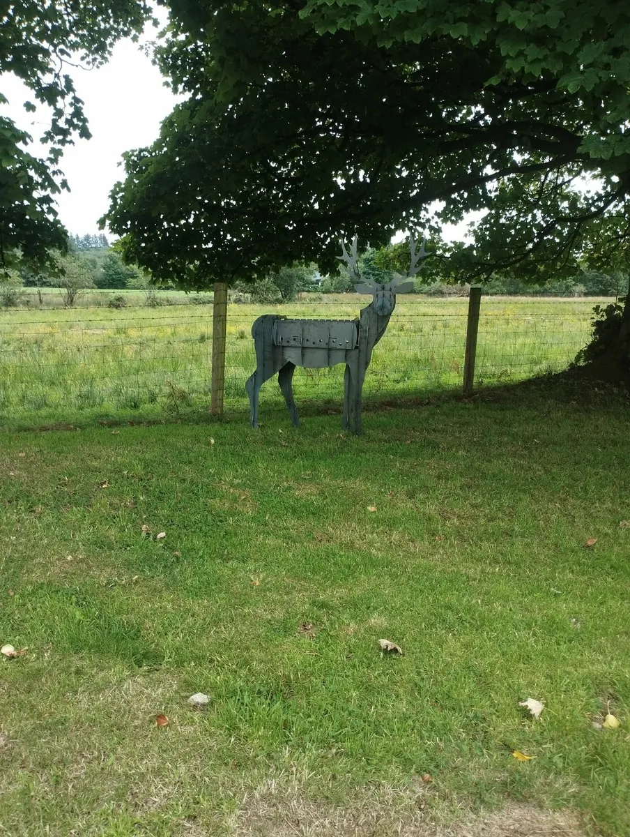 Steel deer garden flower pot - Image 4