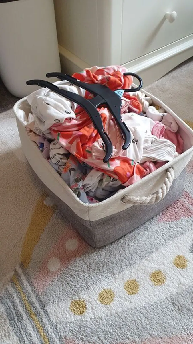Assorted baby clothes (mainly girls) for 6-9 month old - Image 2