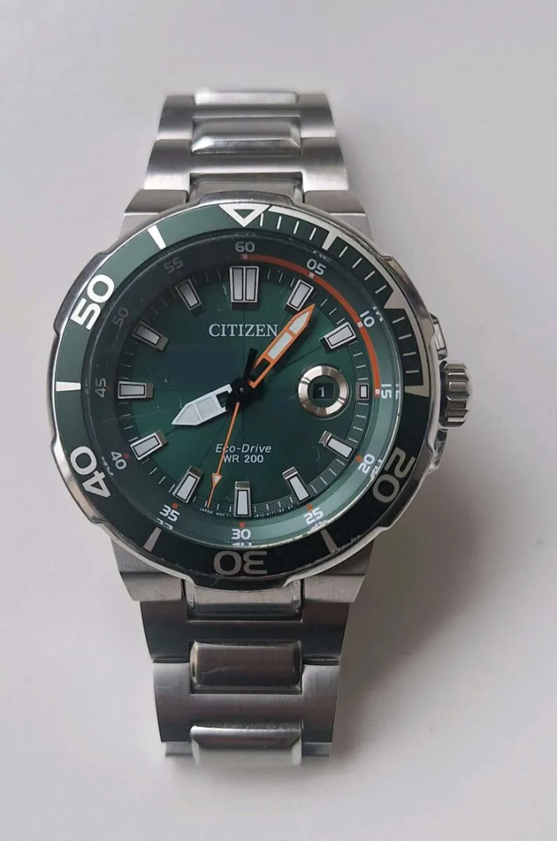 Mens Citizen eco drive watch - Image 1