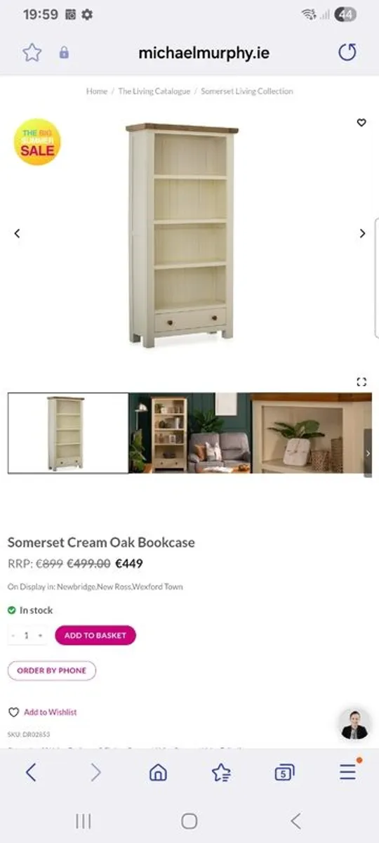 Book shelf and side table - Image 3