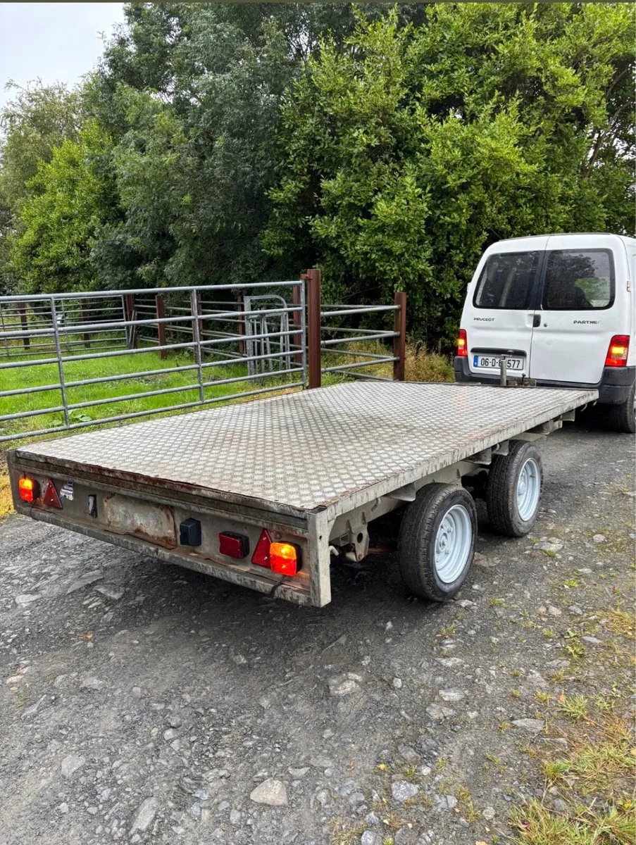 Ifor Williams flatbed trailer - Image 2