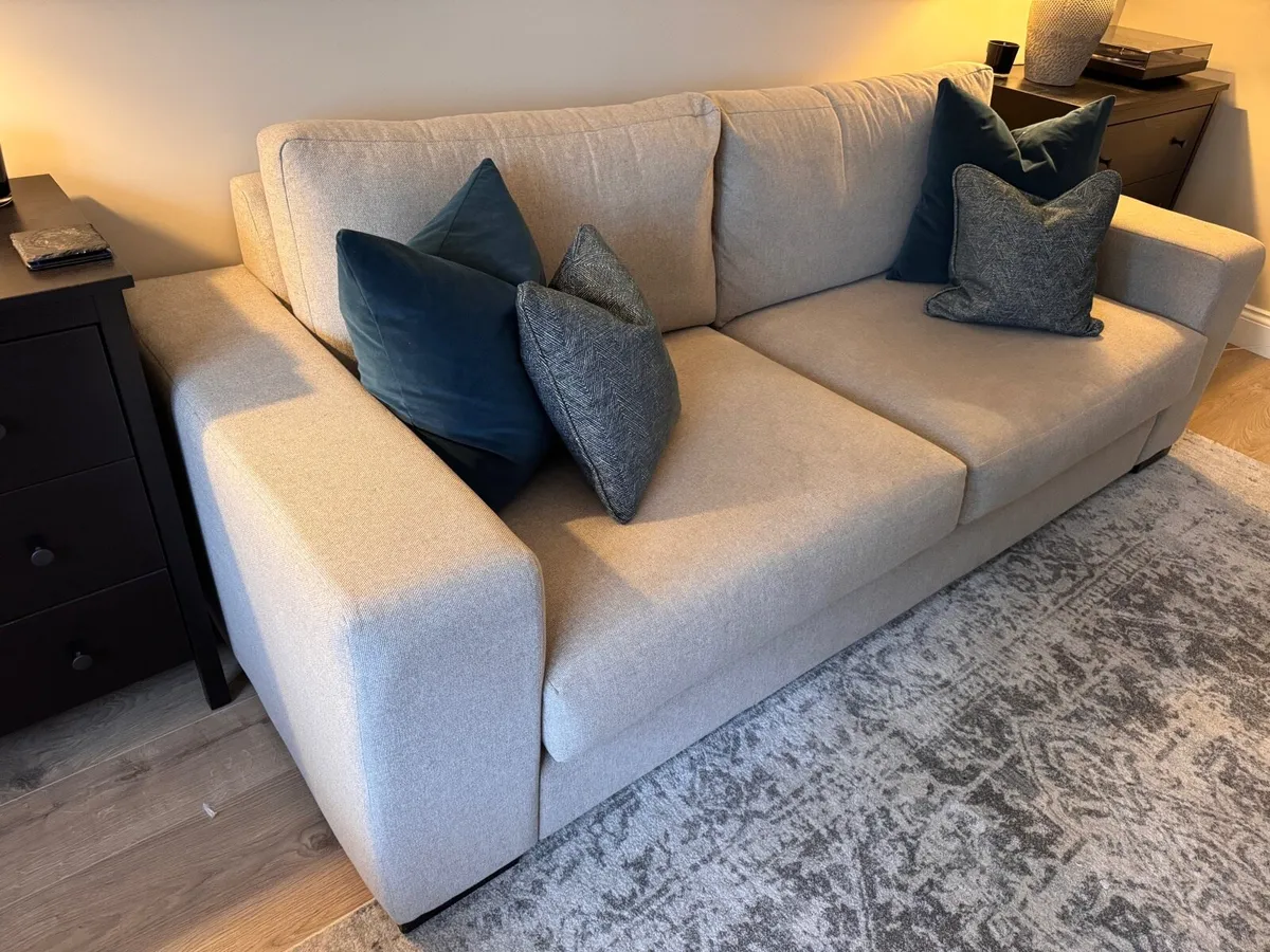 Finline Furniture Collins 3-Seater Sofa - Image 2