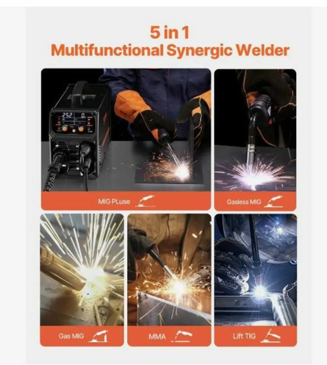 MIG Welder 250A Pluse Mig Welding Machine - Image 3