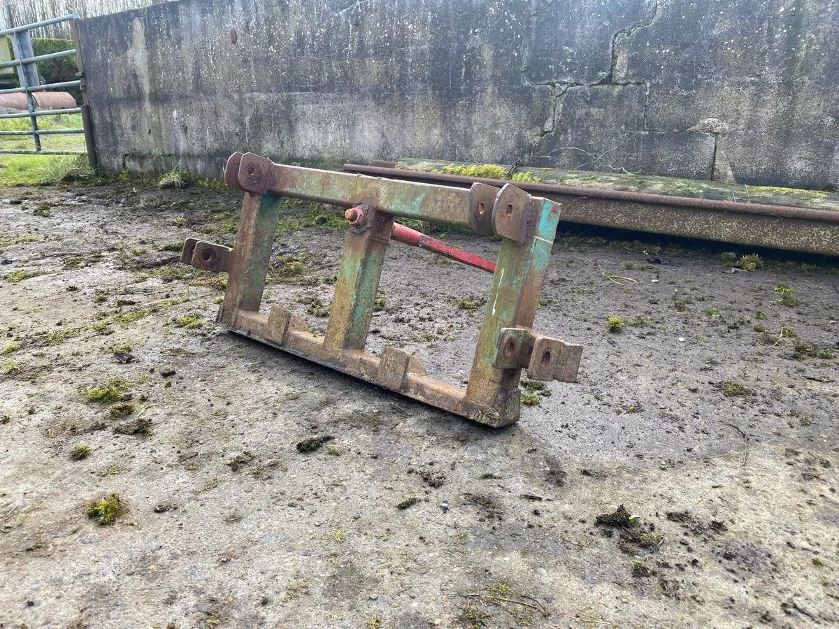 Maragon Mower, Bale Spike, Flat trailer and Diesel - Image 4