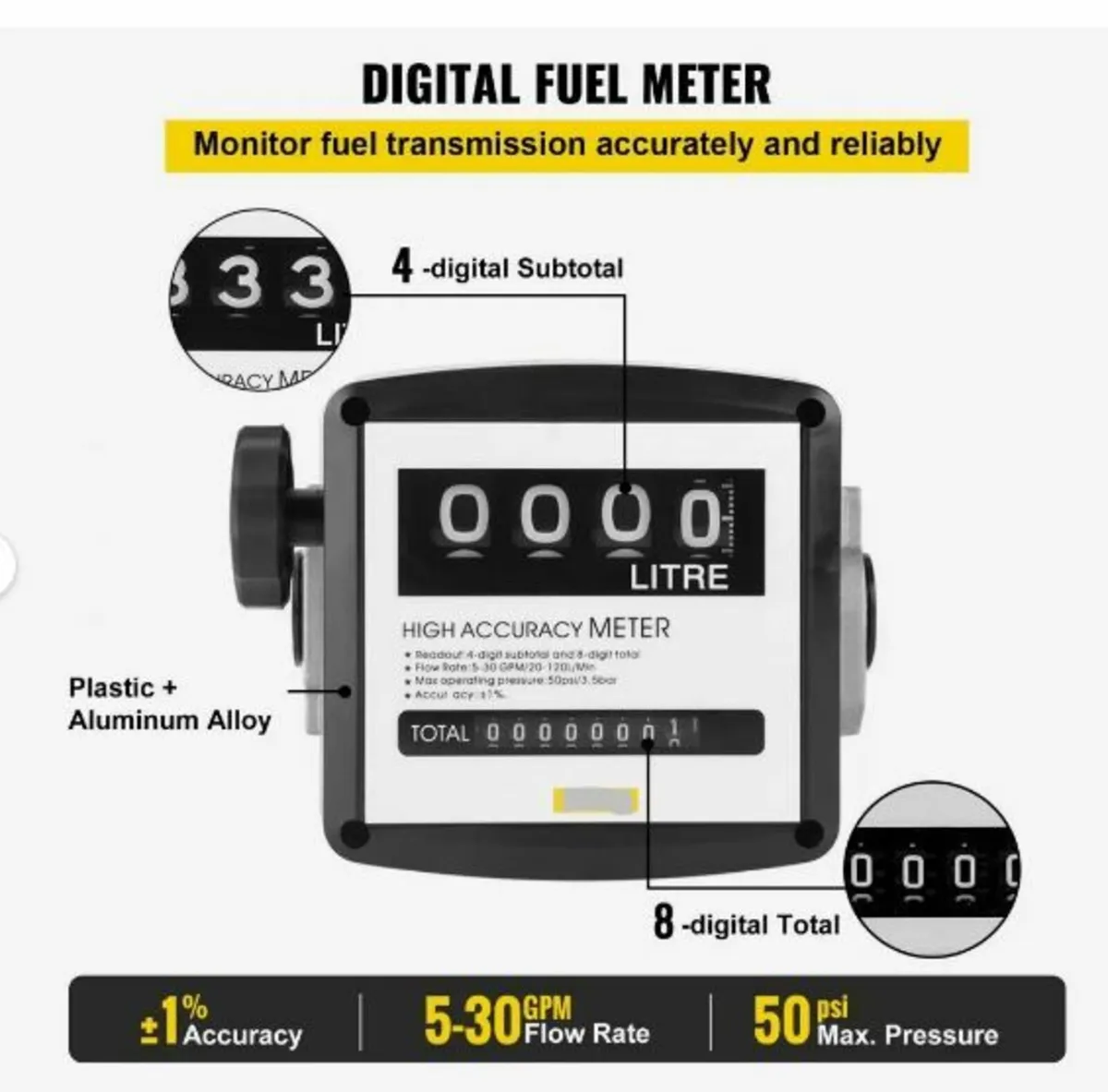 Diesel Pump 220V Oil Transfer Pump - Image 3