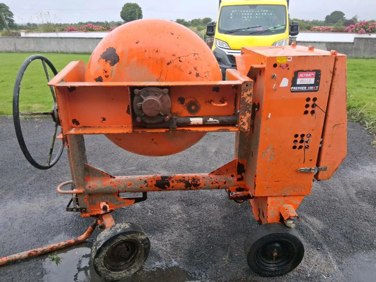 Belle diesel mixer with yanmar engine - Image 3