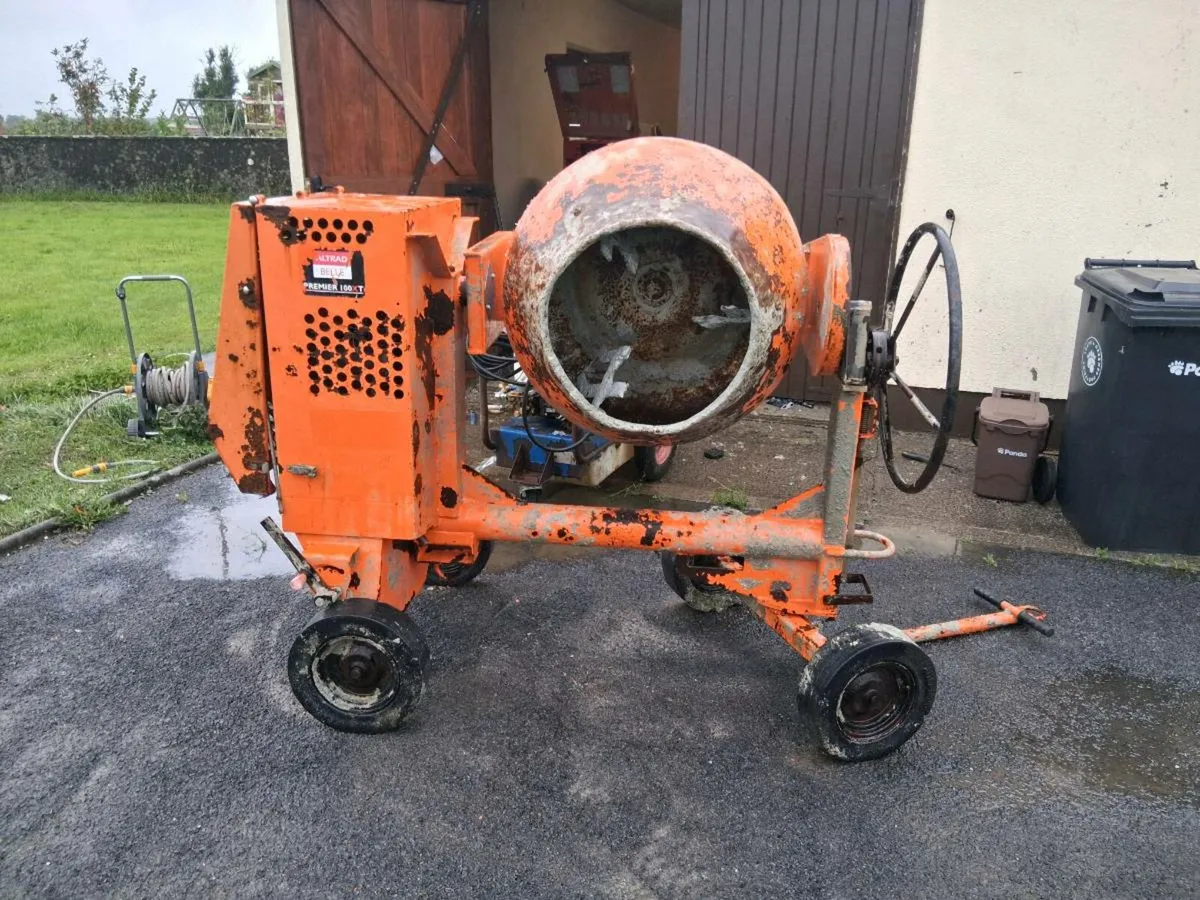 Belle diesel mixer with yanmar engine - Image 1