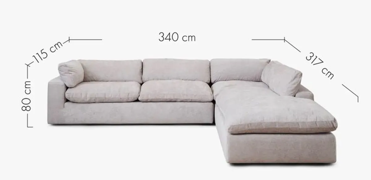 l-Shaped sofa. Meadows and Byrne - Image 1