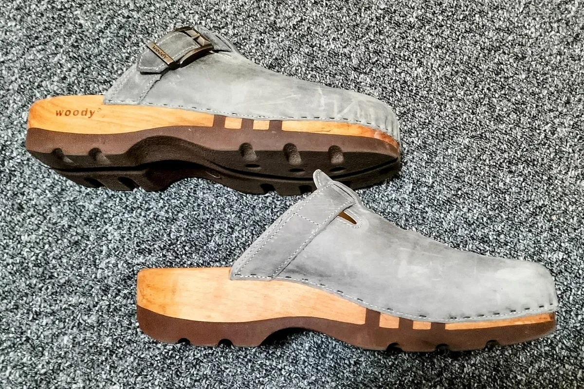 wood  clogs EU 49 - Image 1
