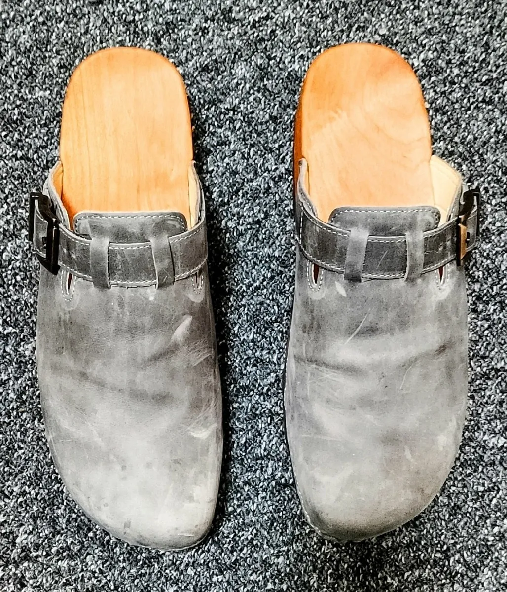 wood  clogs EU 49 - Image 2