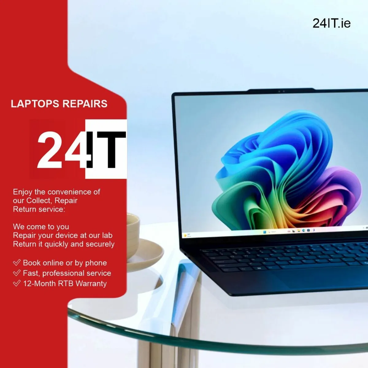 -24IT.ie- Laptop Repairs at Great Prices! - Image 1