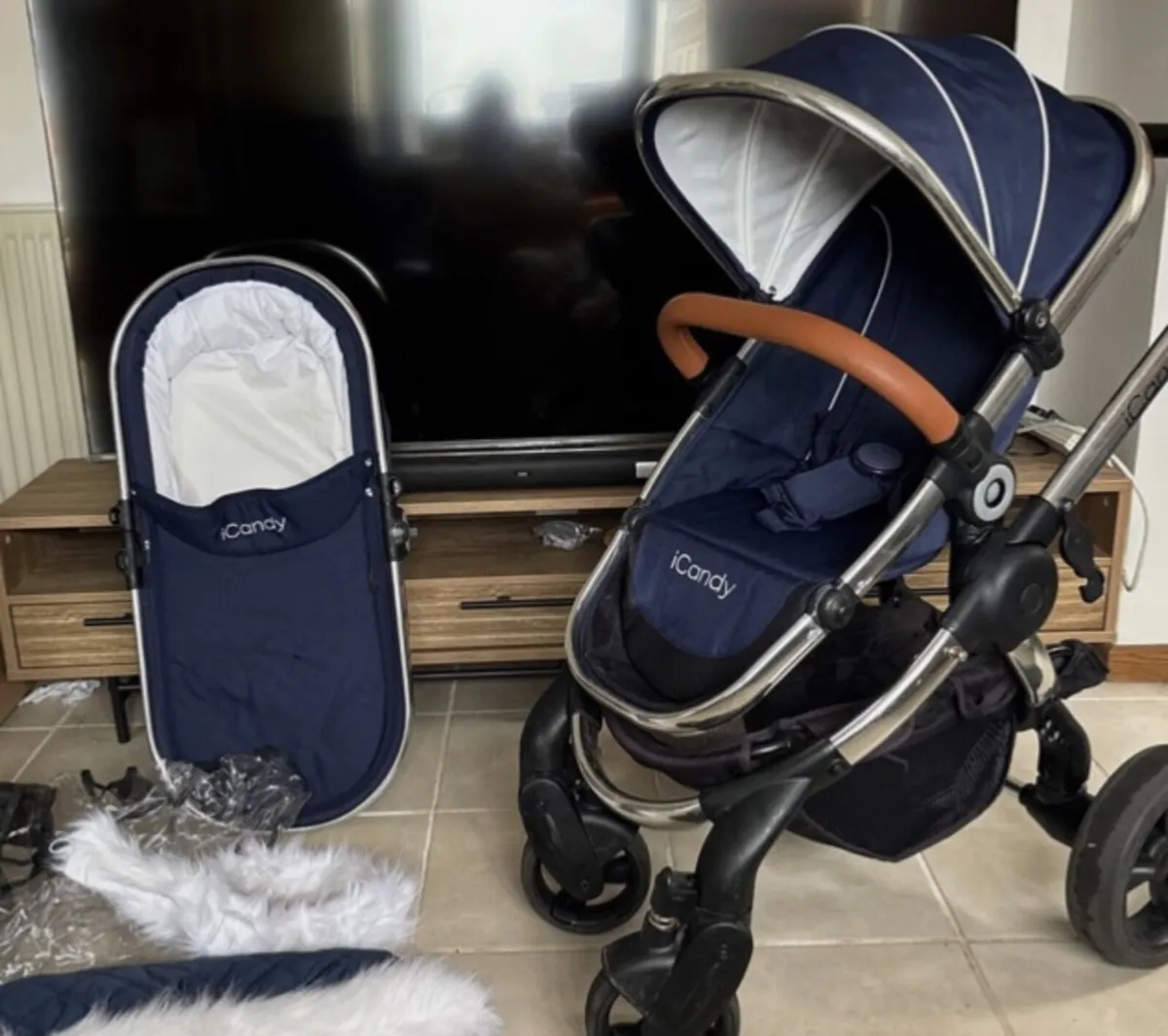 Navy icandy 3 great condition - Image 3