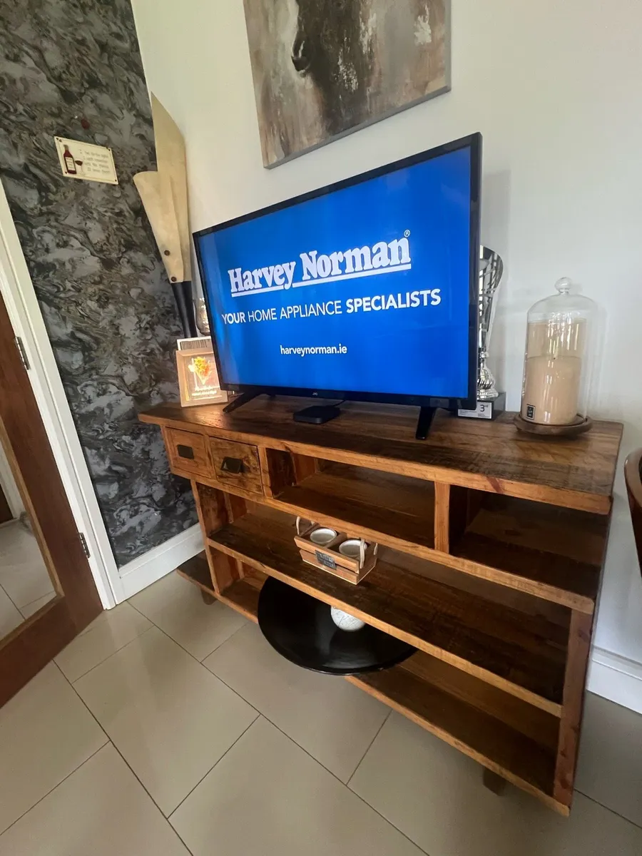 TV/Console Table Solid Wood - Image 3