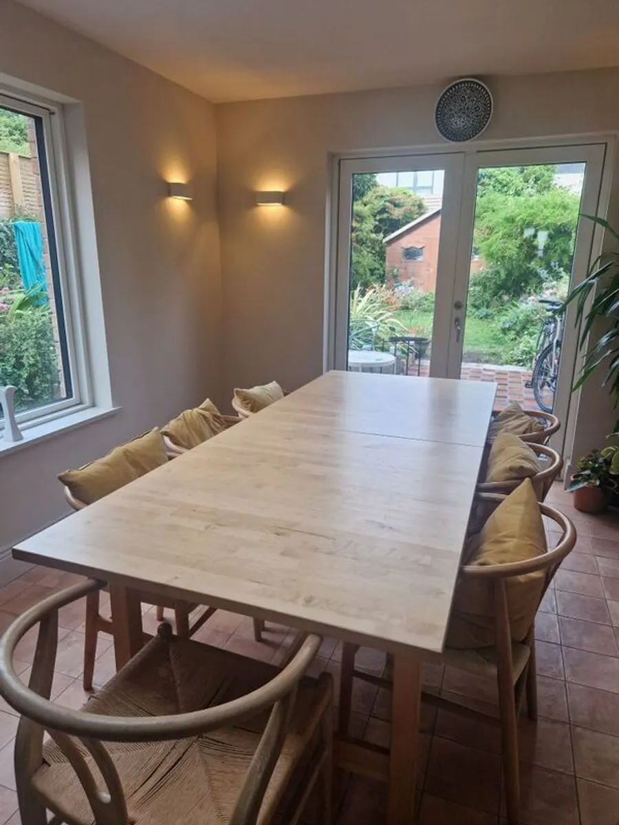 Extra Large Dining Table (Solid birch) - Image 1
