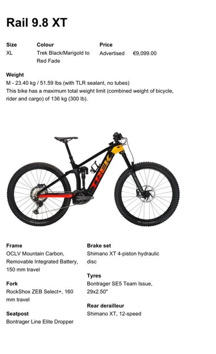 Electric Mountain Bike - Image 2