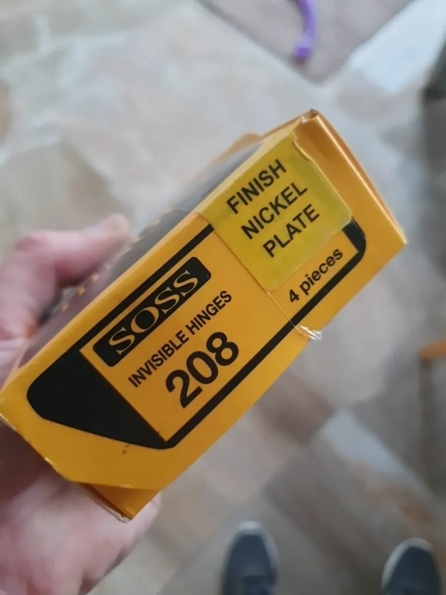 Hinge Soss - 4 pack - concealed hinge. - Image 4