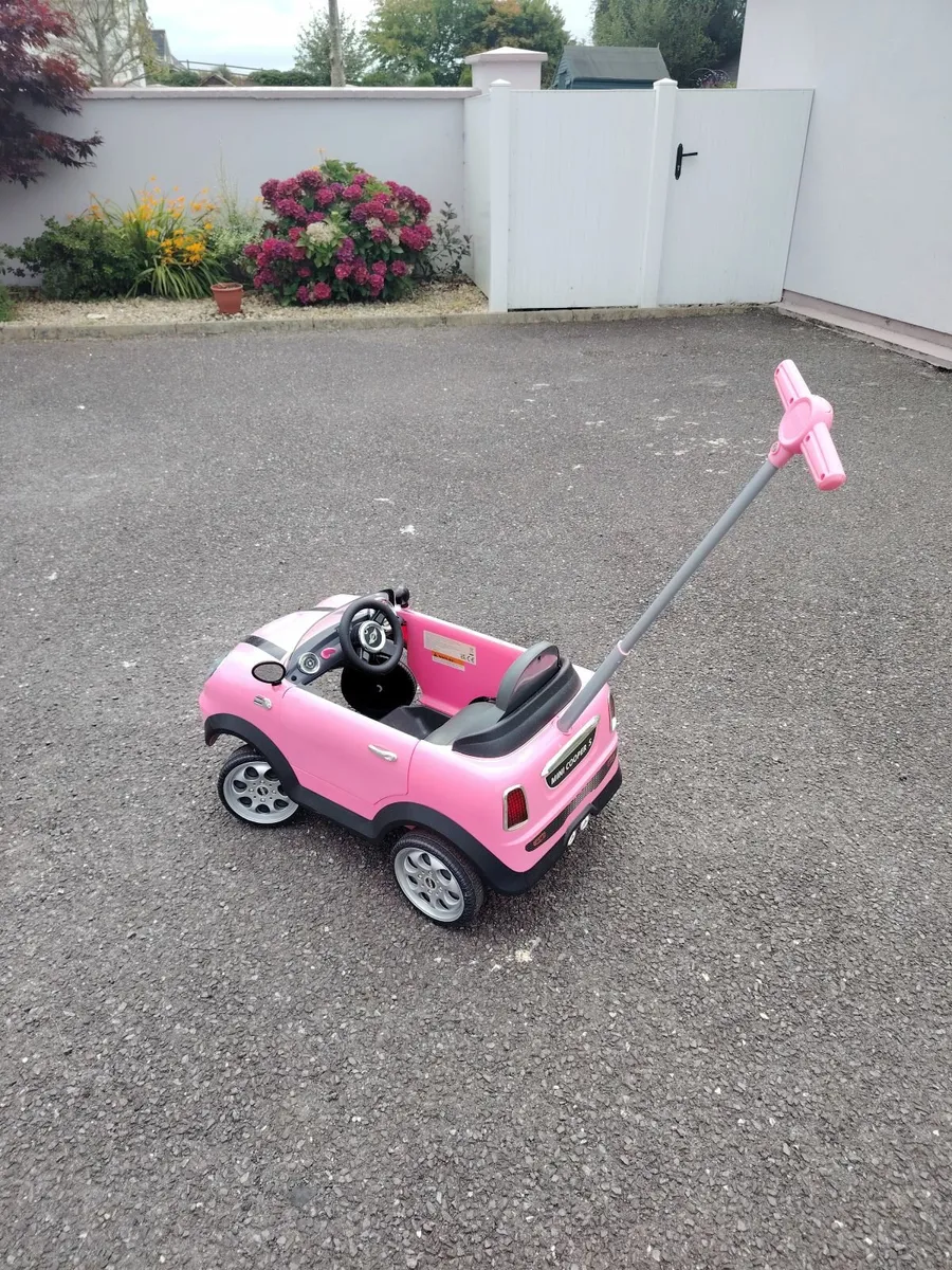 Mini cooper push car