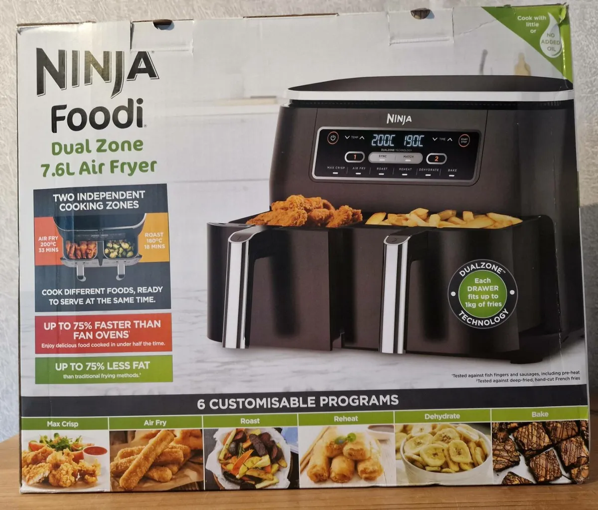 Ninja Airfryer Dual Zone 7.6L Brand New Unopened - Image 1