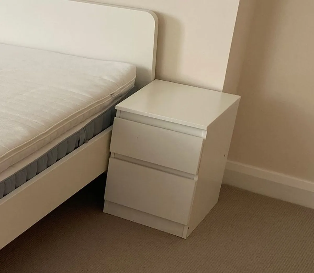 4no. Ikea Kullen Bedside Tables