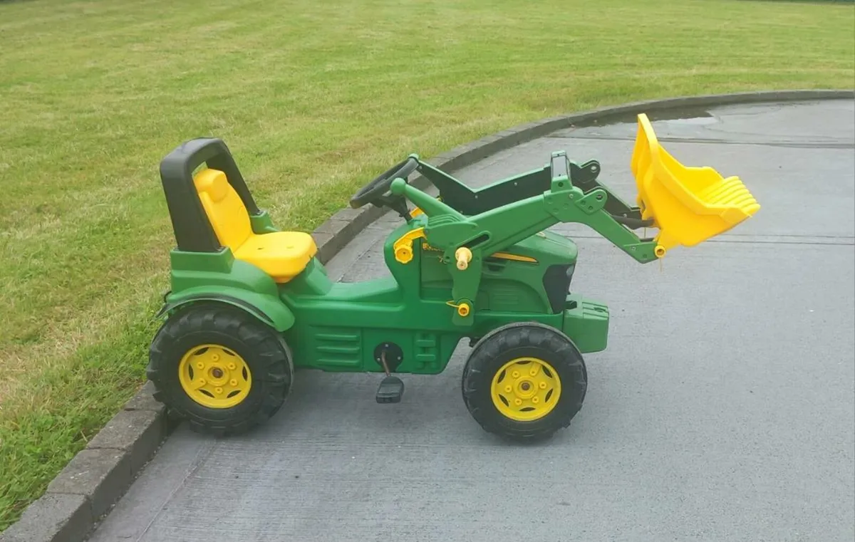Kids Rolly toy tractor  - John Deere - Image 1