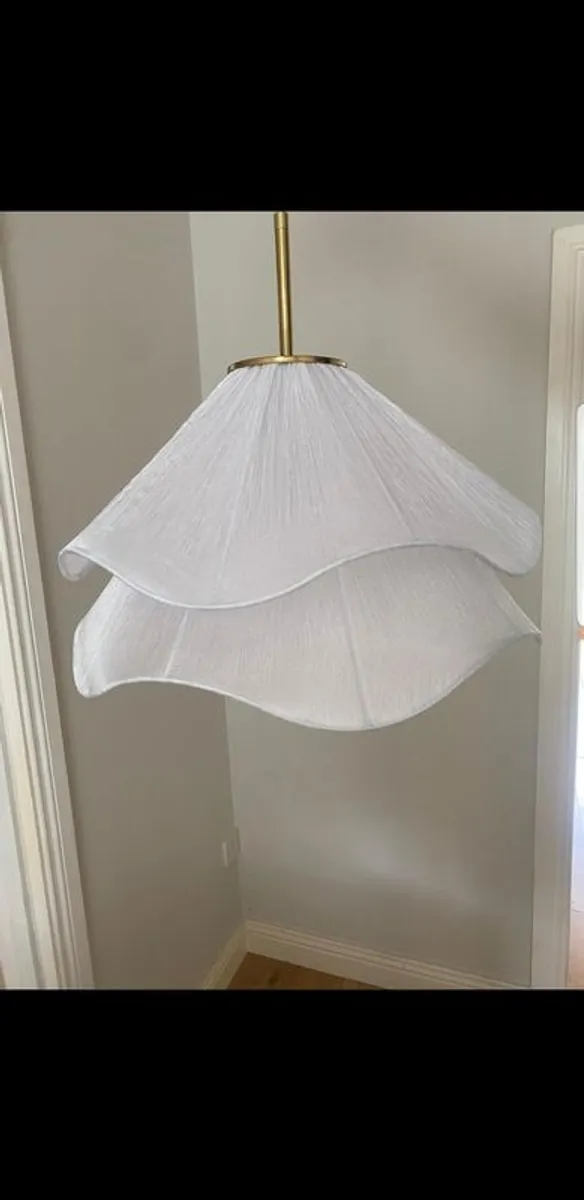 Lior and Cle fabric ceiling light. Brand new still in box. 150 new, selling 2 for 200 - Image 1