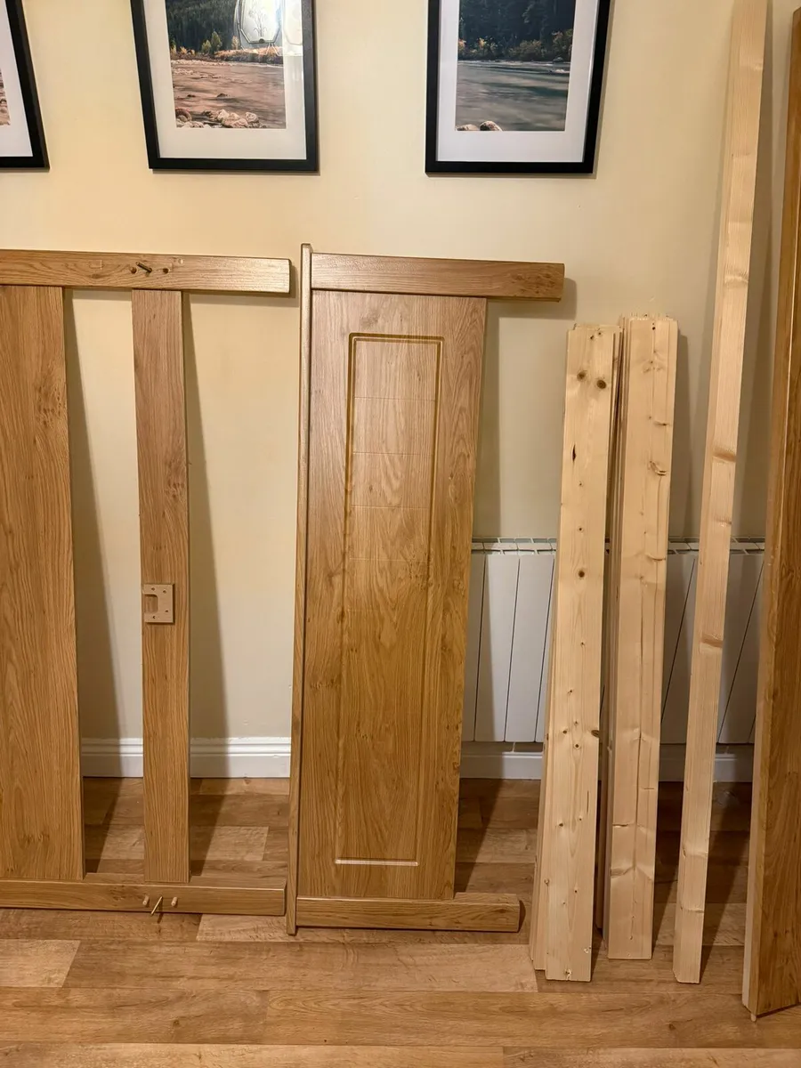 4'6 double bed pine - Image 2