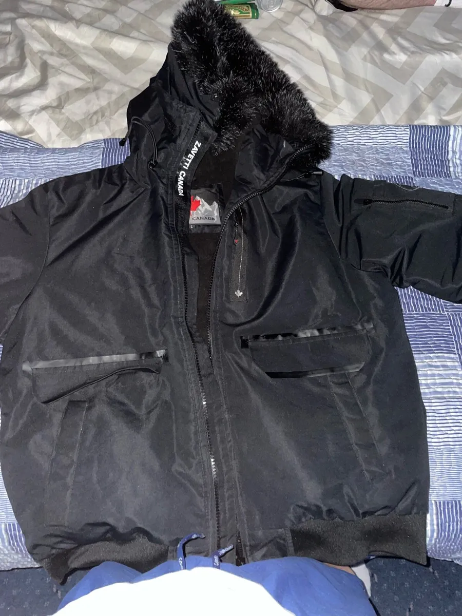 Canada goose jacket black. Large size - Image 1
