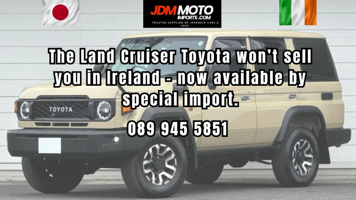 🇯🇵 Exclusive Toyota Land Cruiser 76 – Japan-Only - Image 1