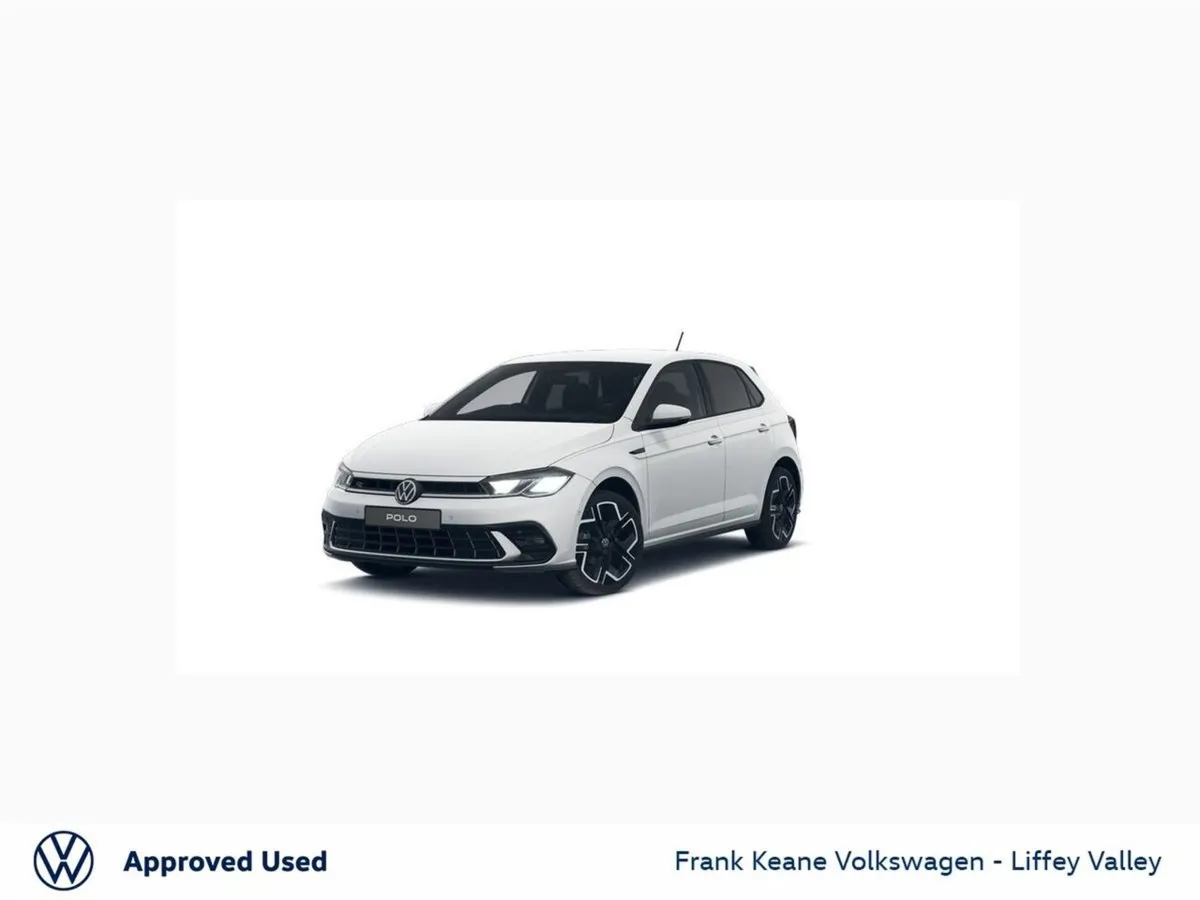 Volkswagen Polo R-line Auto 1.0tsi 95bhp  pure Wh - Image 1