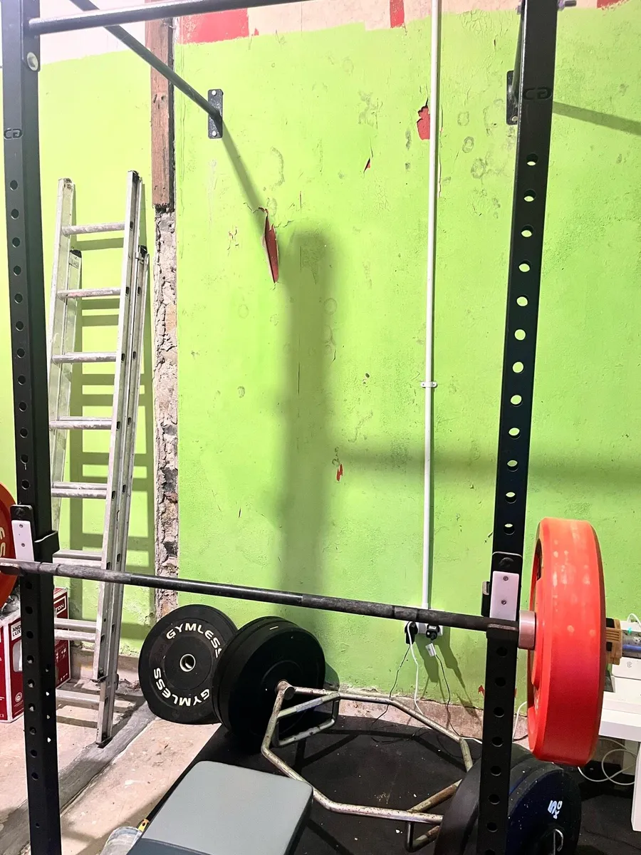 Gym plates and racks - Image 3