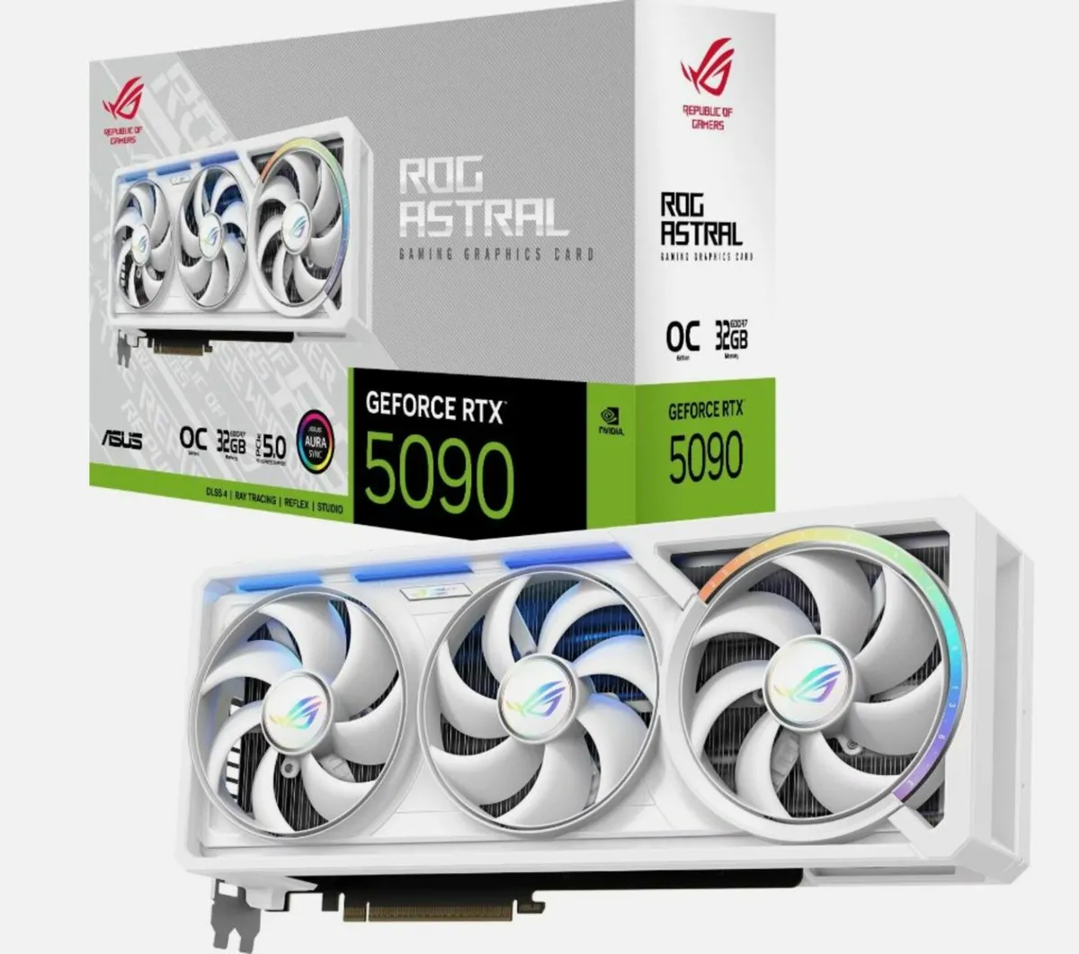 ASUS ROG ASTRAL RTX5090 32G OC WHITE Editions