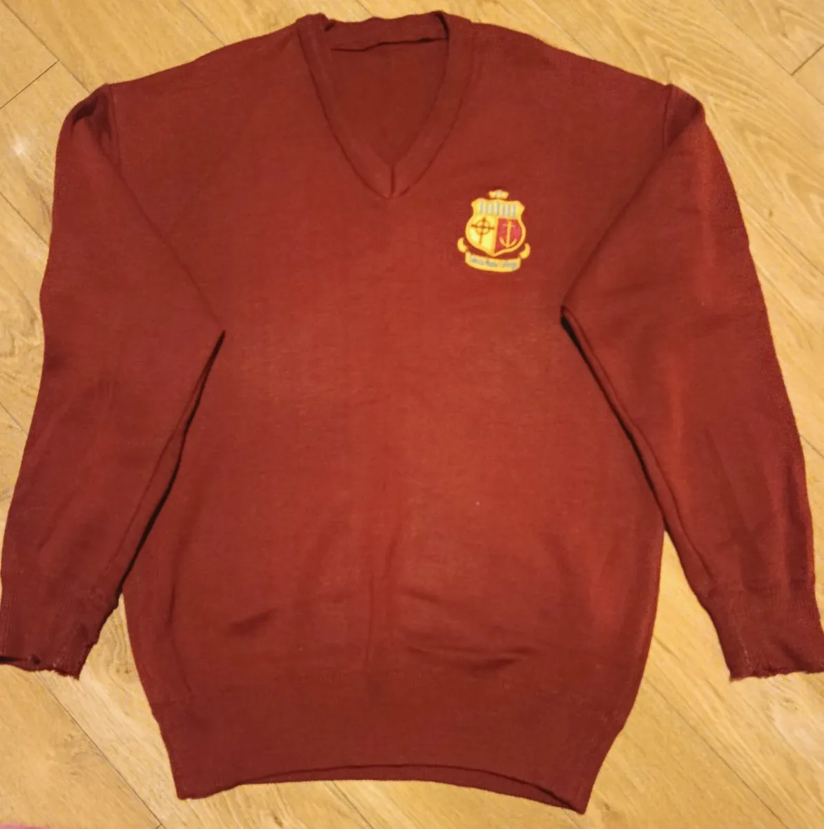 V-neck jumper Sancta Maria College - Image 1