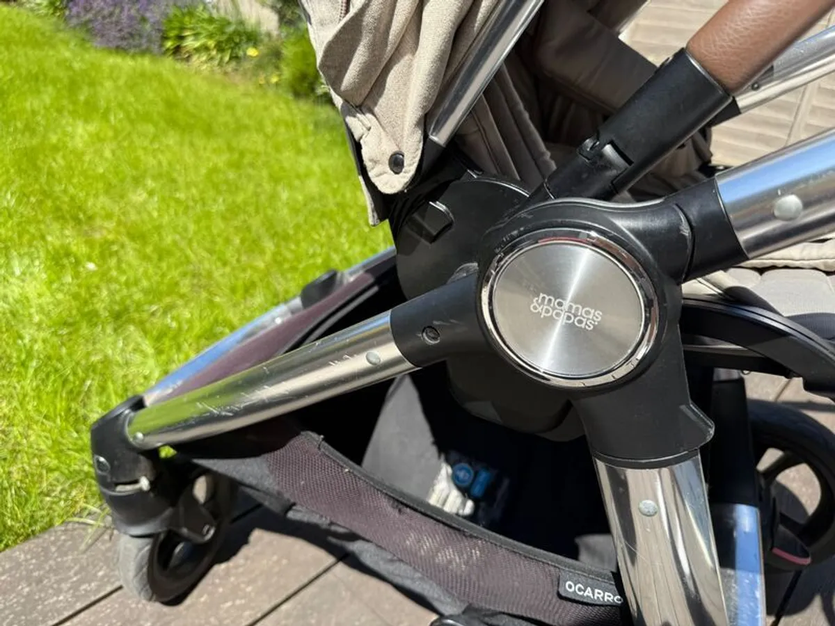 Ocarro pushchair/pram Bundle - Beige - Image 3