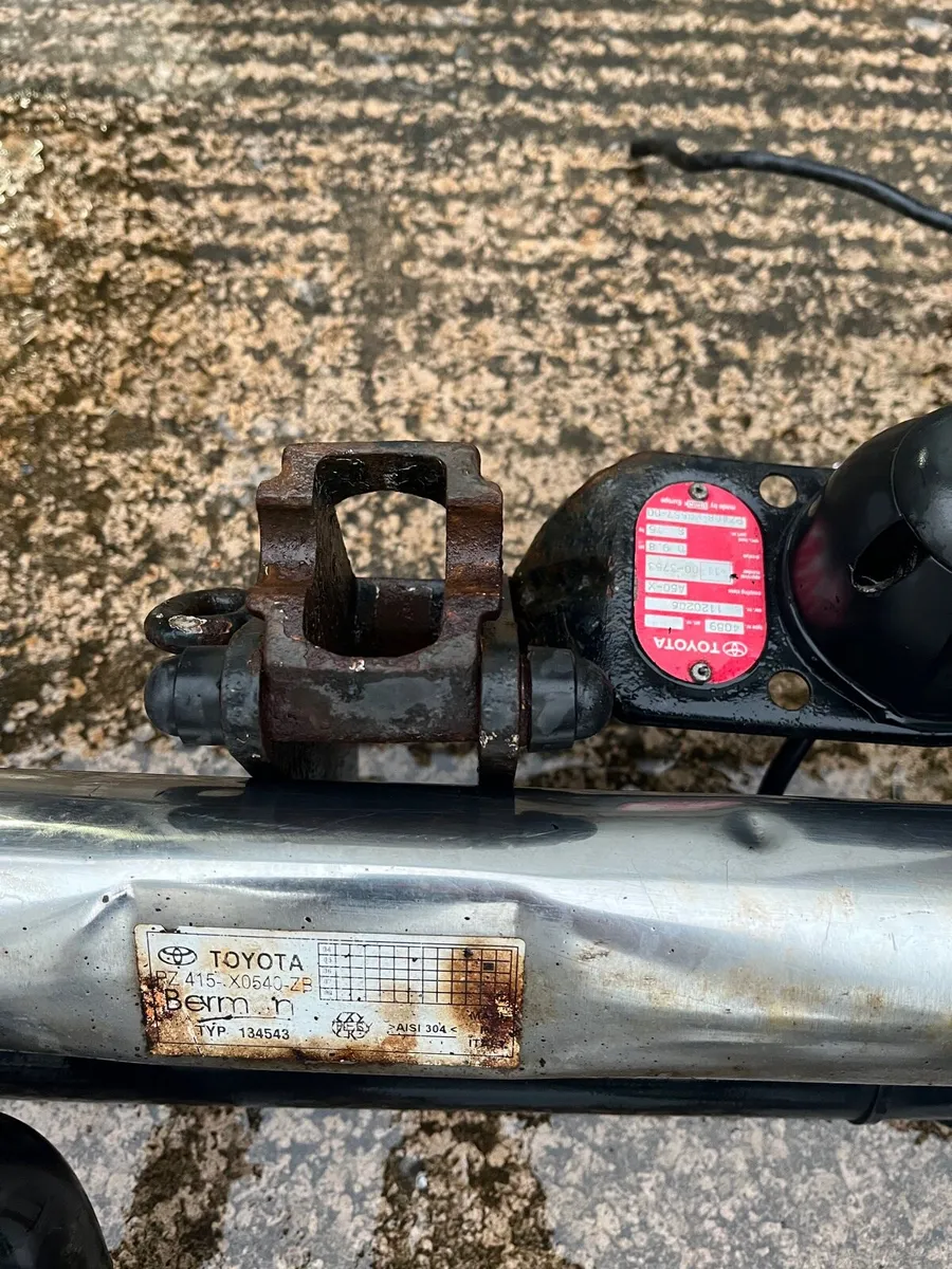Genuine detachable Towbar and stainless bars set - Image 2