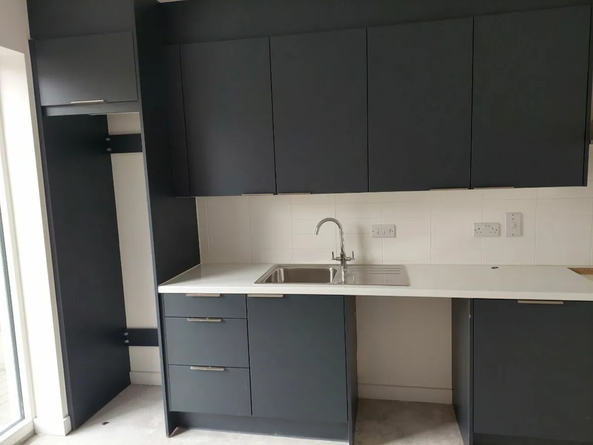New Kitchen Units, Sink, Tap & Extractor Hood - Image 1