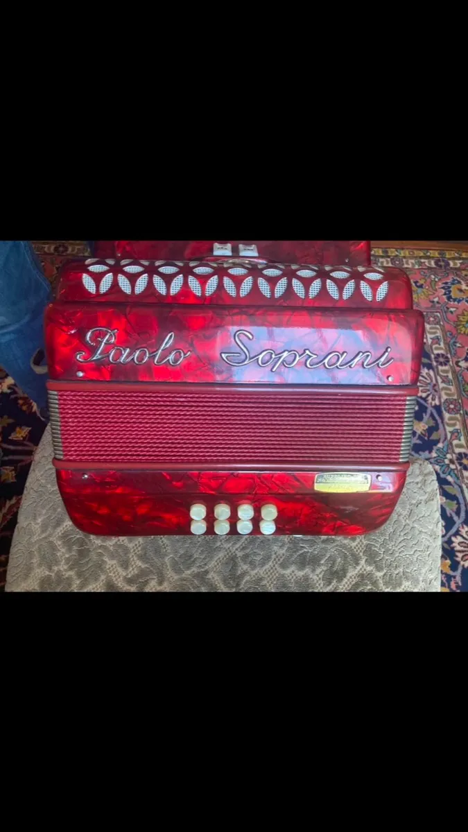 Paolo Soprani Button Accordion - Image 1