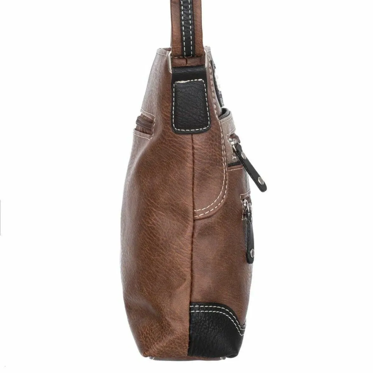 Charm & Shape Shoulder Bag - Brown - Image 4
