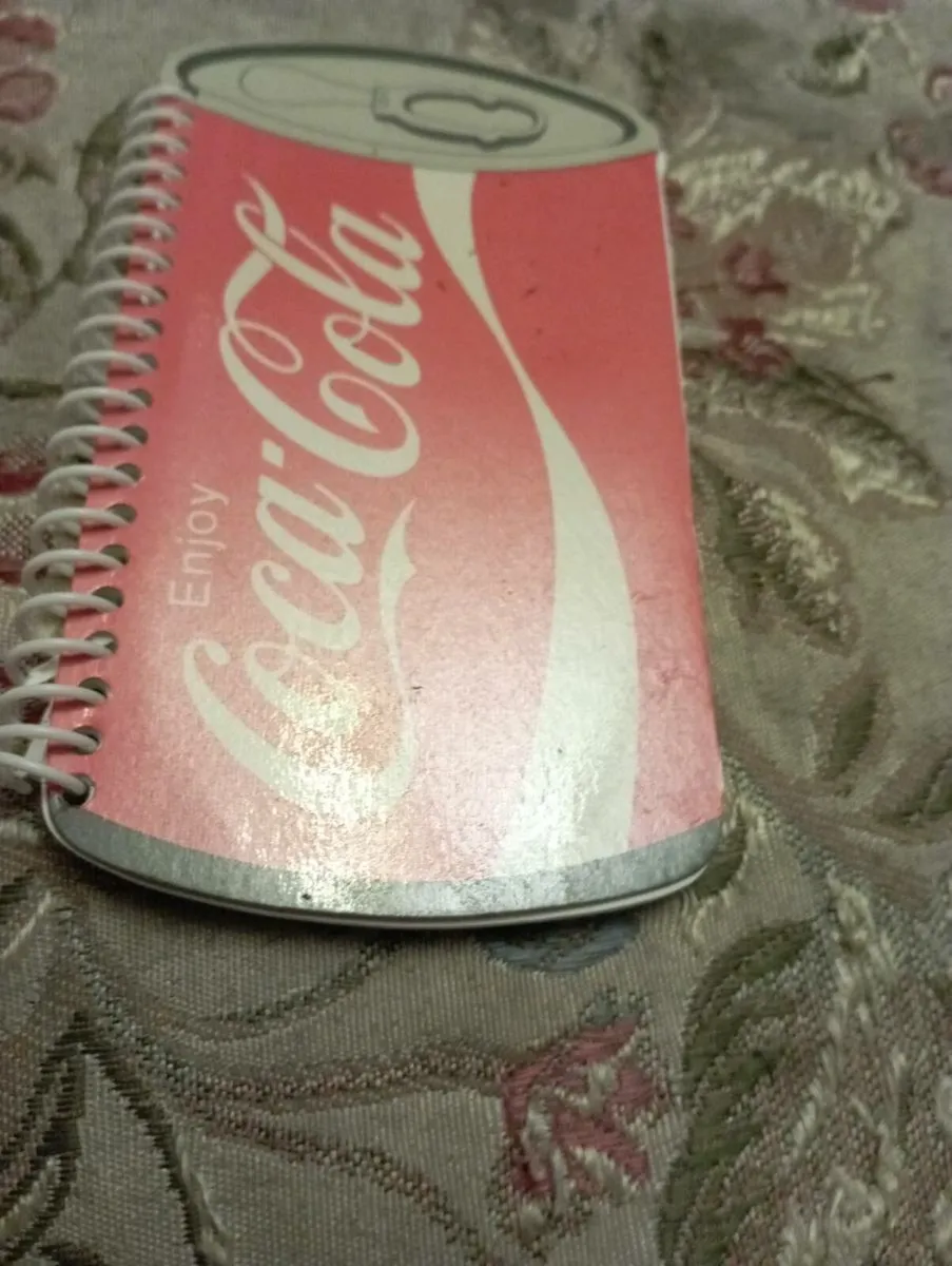 COCA COLA NOTE PAD - Image 1