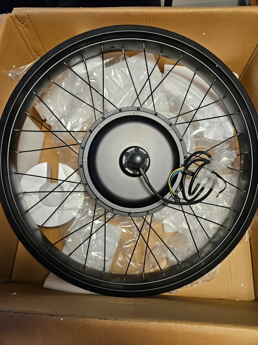 3000W fat bike electric motor wheel - Image 2