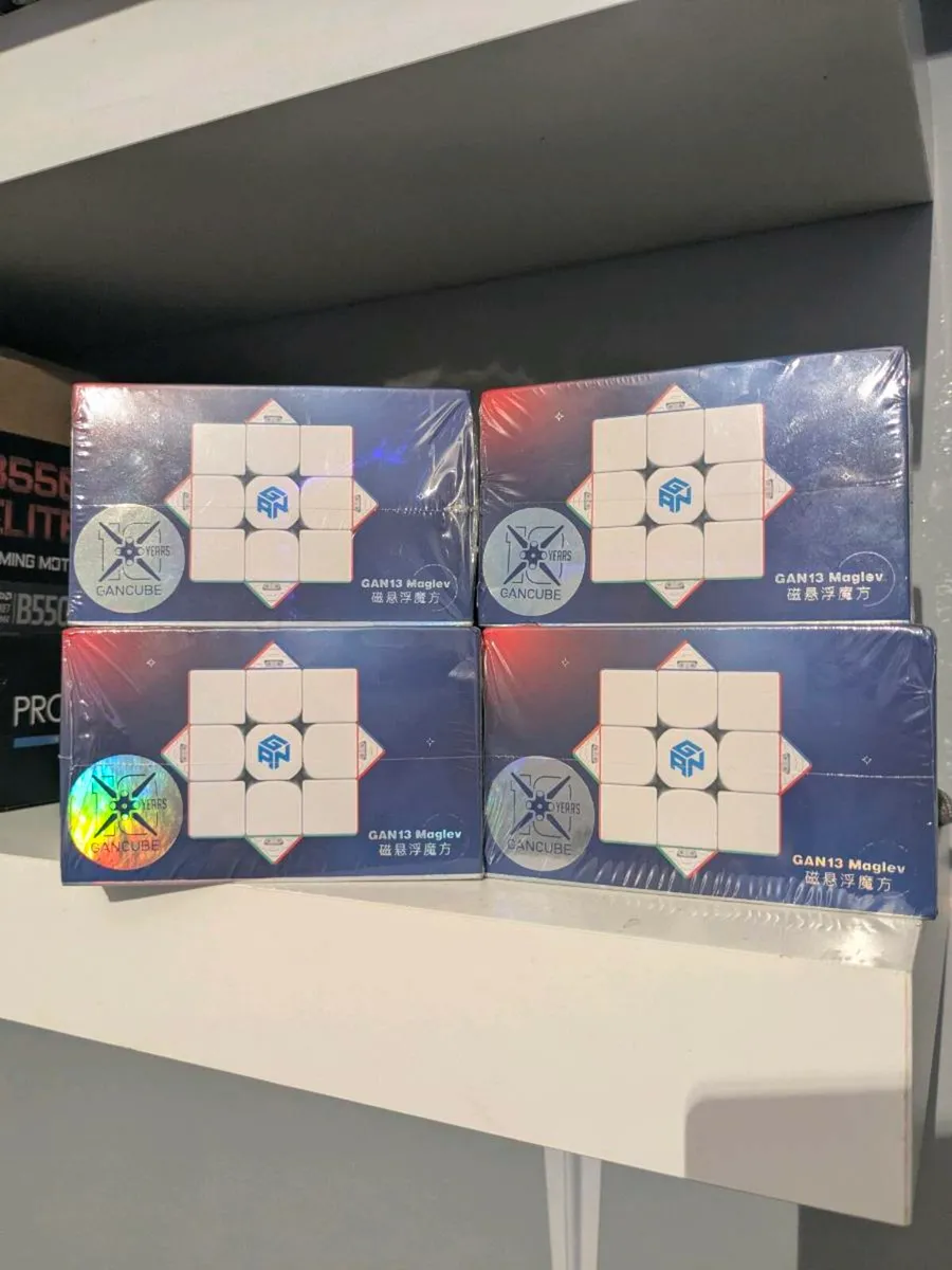 Gan13 MagLev UV 3x3 Rubiks Cube- Factory Sealed - Image 1