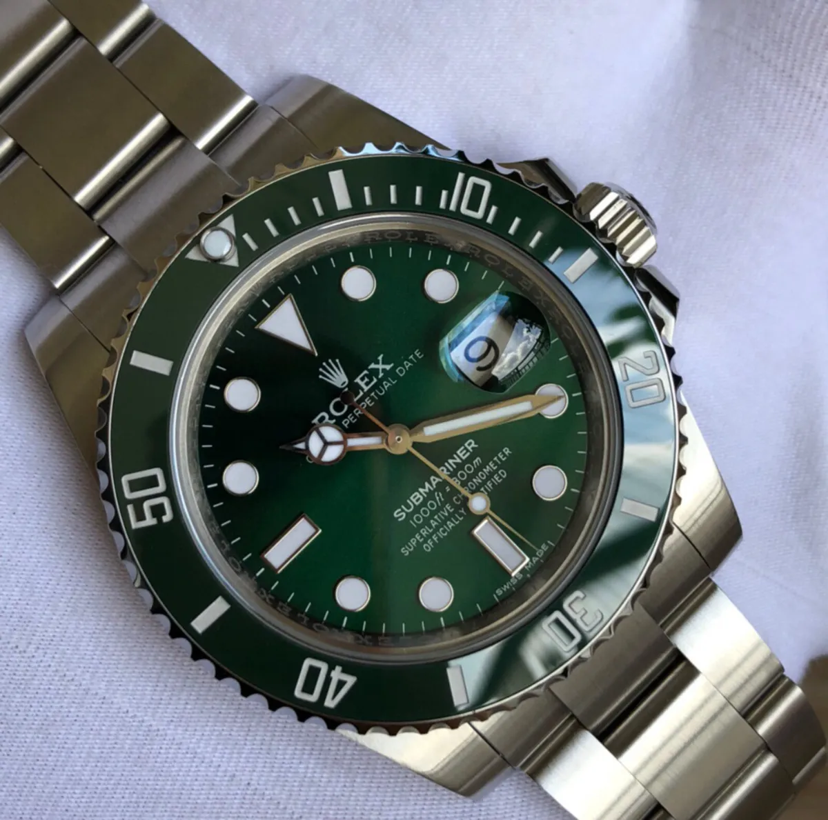 Rolex submariner superlative chronometer green - Image 2