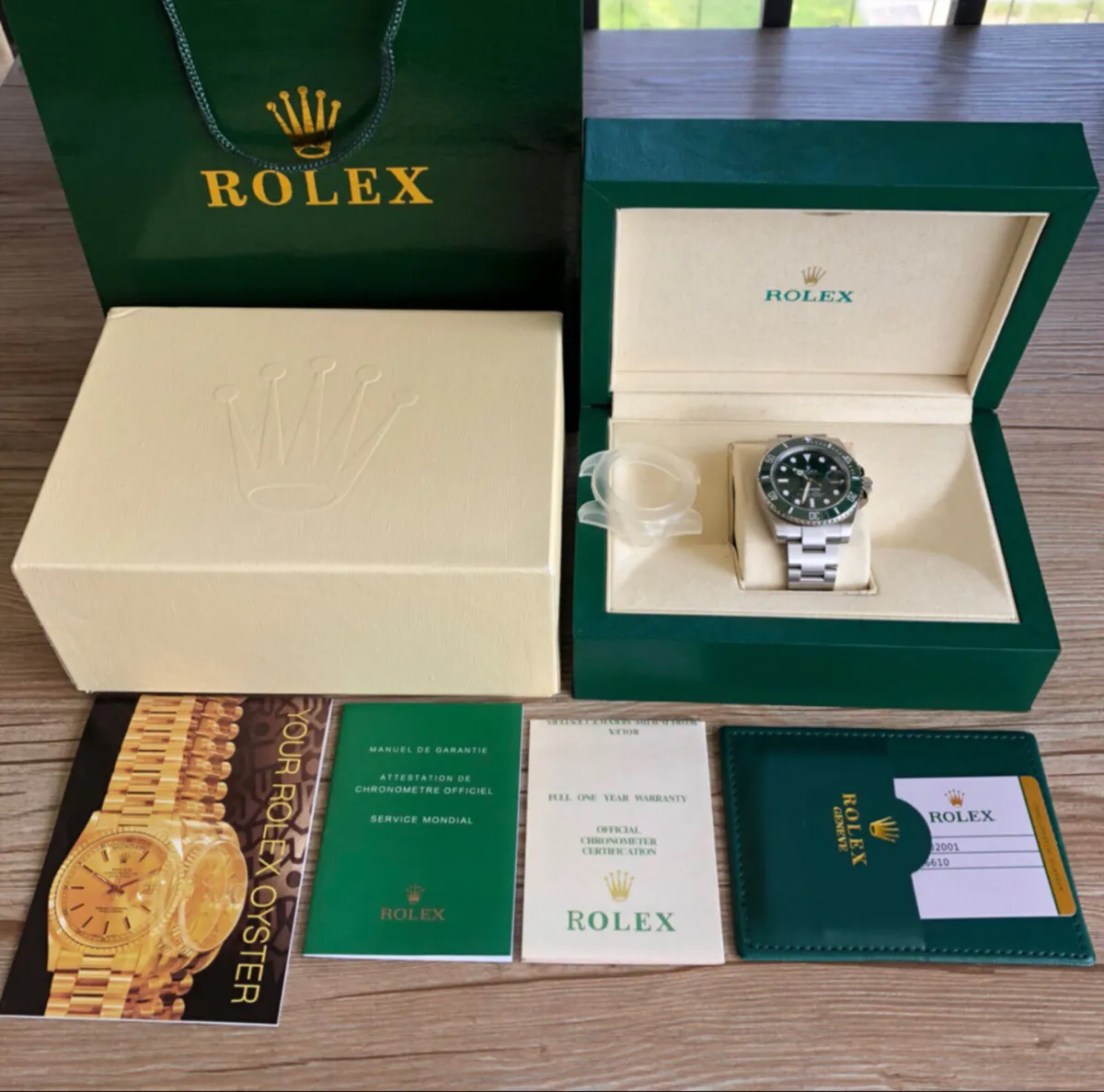 Rolex submariner superlative chronometer green - Image 1