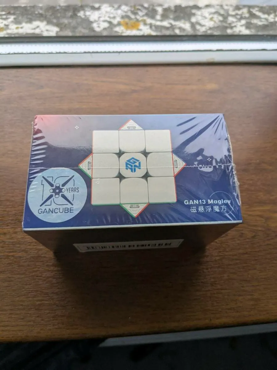 Gan13 MagLev UV 3x3 Rubiks Cube- Factory Sealed - Image 2