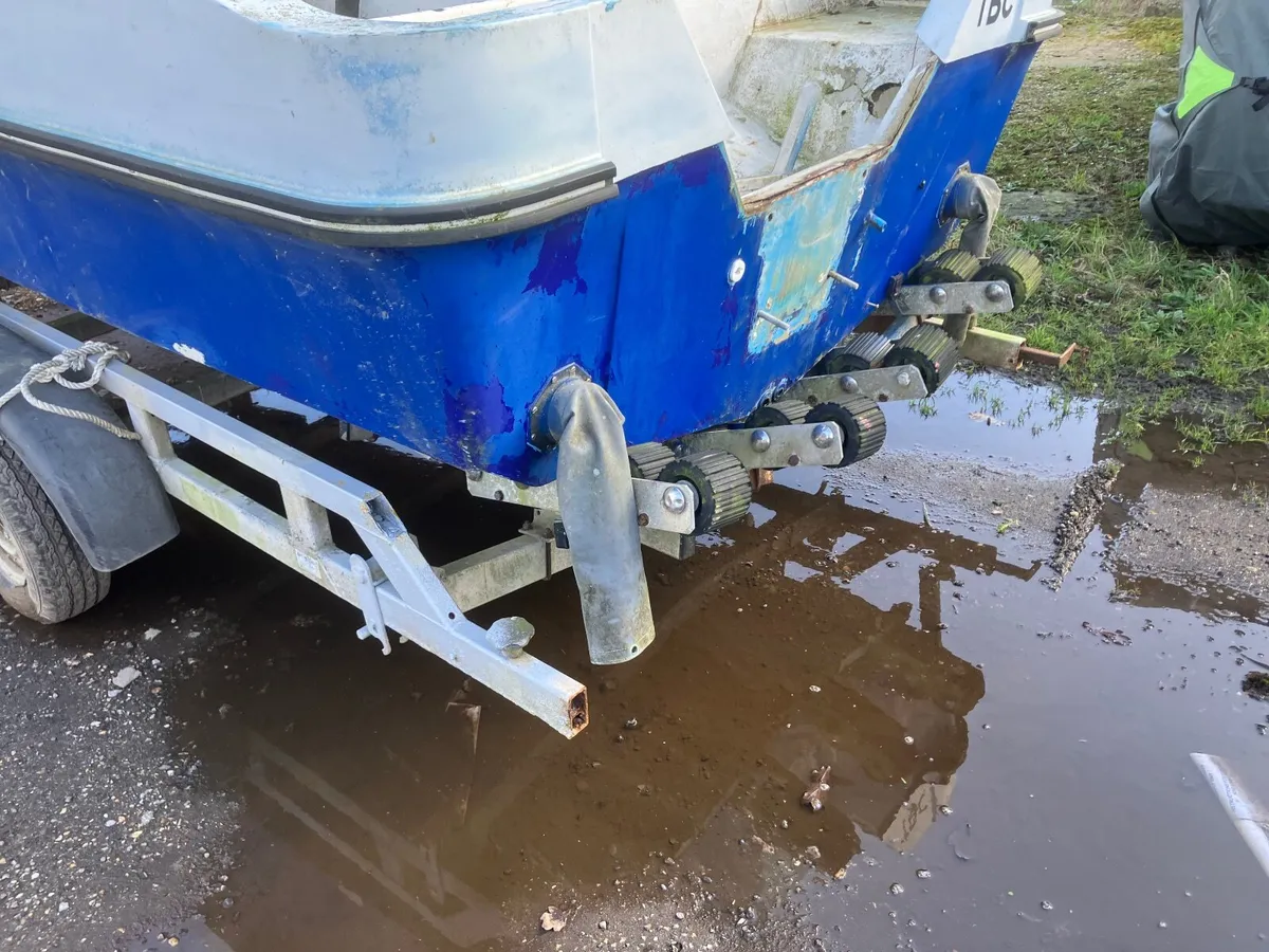 WILSON FLYER 17FT DORY NEW FLOOR+TRANSOM PROJECT - Image 4
