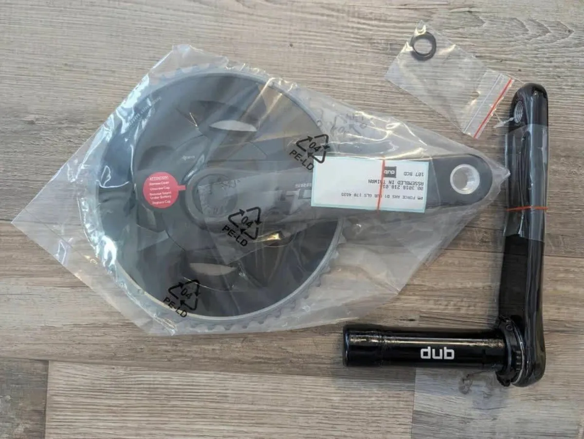 SRAM FORCE D1 AXS DUB Crankset - Image 1